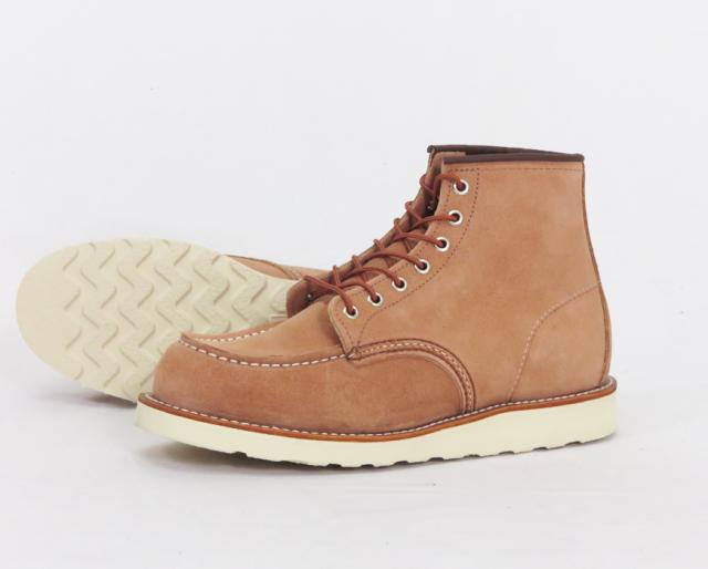 REDWING レッドウィング 6" クラシックモックトゥ ワークブーツ ダスティローズ・アビレーン・ラフアウト 6" Classic Moc Style No.8208_1