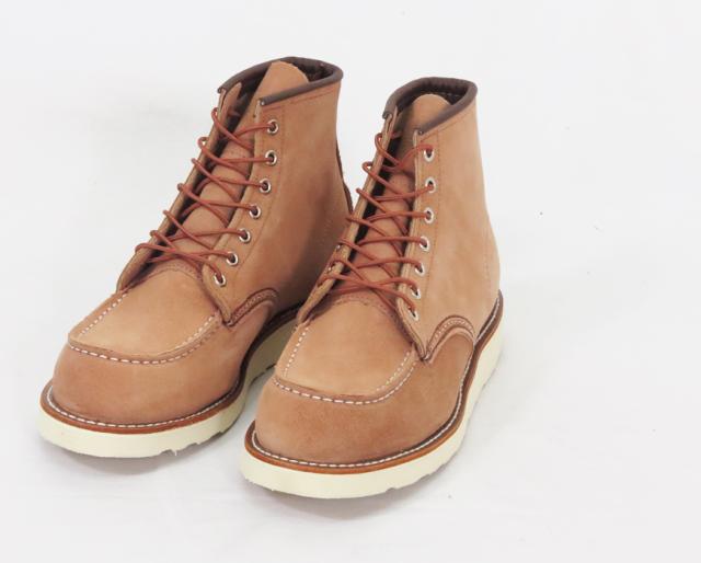 REDWING レッドウィング 6" クラシックモックトゥ ワークブーツ ダスティローズ・アビレーン・ラフアウト 6" Classic Moc Style No.8208_2