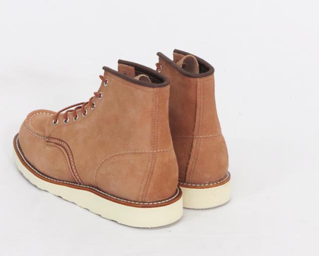 REDWING レッドウィング 6" クラシックモックトゥ ワークブーツ ダスティローズ・アビレーン・ラフアウト 6" Classic Moc Style No.8208_4