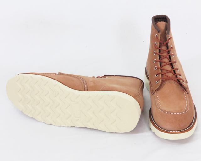 REDWING レッドウィング 6" クラシックモックトゥ ワークブーツ ダスティローズ・アビレーン・ラフアウト 6" Classic Moc Style No.8208_5