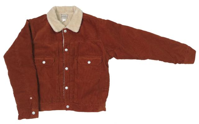 フェローズ Pherrow' 長袖 ランチジャケット ボア コーデュロイ デニム