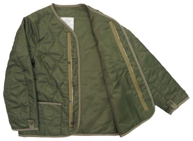 バズリクソンズ BUZZ RICKSON'S M-65フィールドジャケット用 キルティング ライナー ジャケット LINER, EXTREME COLD WEATHER, COAT BR14863_2