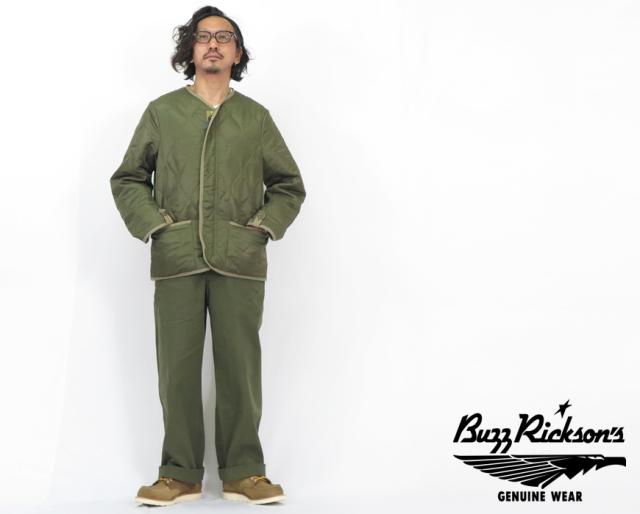 バズリクソンズ BUZZ RICKSON'S M-65フィールドジャケット用 キルティング ライナー ジャケット LINER, EXTREME COLD WEATHER, COAT BR14863_6