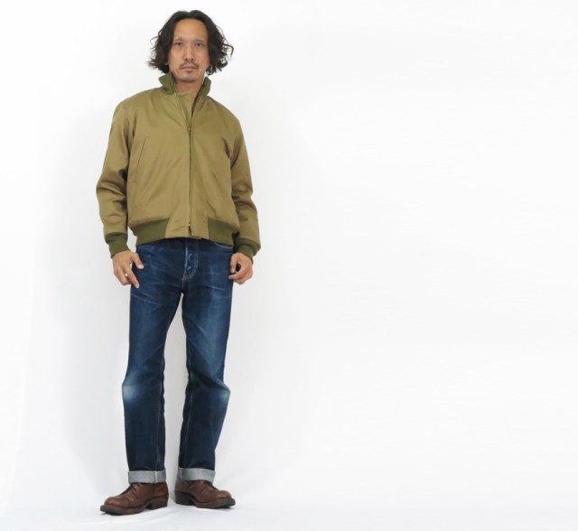 バズリクソンズ Buzz Ricksons デッキジャケット N-1 NAVY