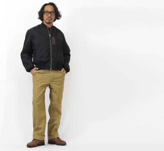 バズリクソンズ Buzz Ricksons フライトジャケット BLACK MA-1 1st