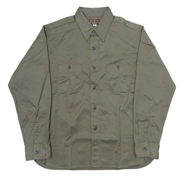 バズリクソンズ Buzz Ricksons 長袖 ヘリンボーン ワーク シャツ BR29390_4