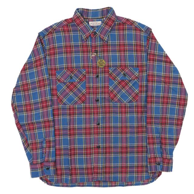シュガーケーン SUGARCANE 長袖 チェック ワークシャツ FICTION ROMANCE TWILL CHECK WORK SHIRTS SC29158_1