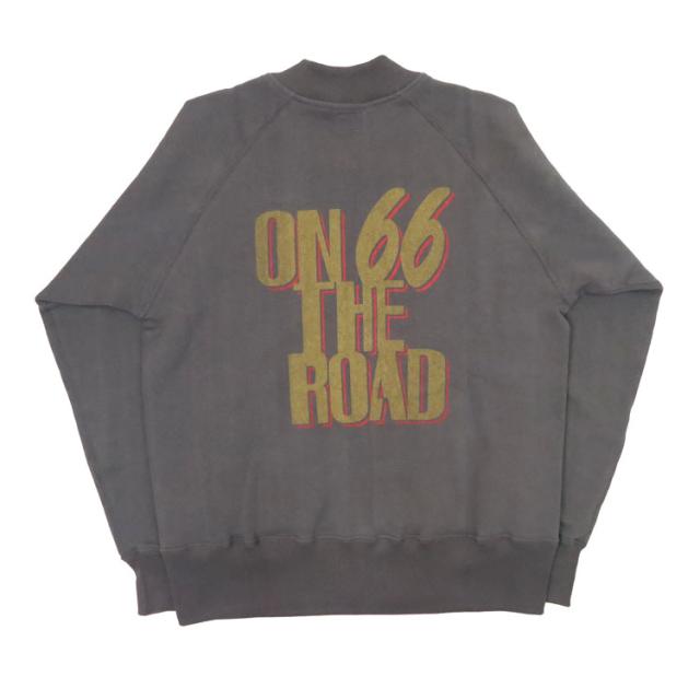 トイズマッコイ TOYS McCOY 長袖 スウェット ジップアップ  McHILL SPORTS WEAR C-2 SWEAT" 66 ON THE ROAD " TMC2376_4