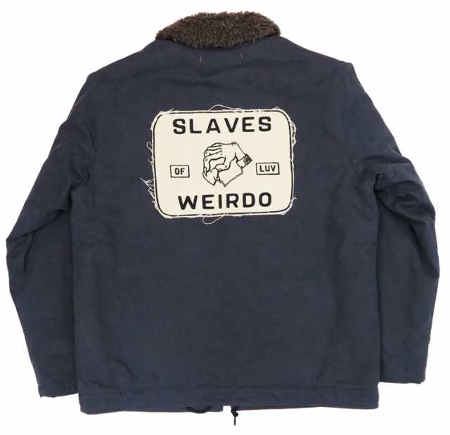 WEIRDO ウィアード カスタム デッキジャケット SLAVES GLAD HAND ...