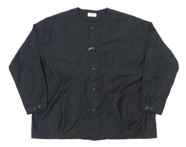 ドミンゴ D.M.G. DOMINGO ルーズバックサテン ノーカラーワークジャケット 18-659T_1