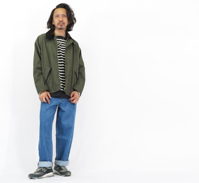 Barbour バブアー TRANSPORT CASUAL トランスポート ノンワックス ピーチスキン コットン ショートレングス ブルゾン ジャケット 241MCA0931 バーブァー 3955031_8