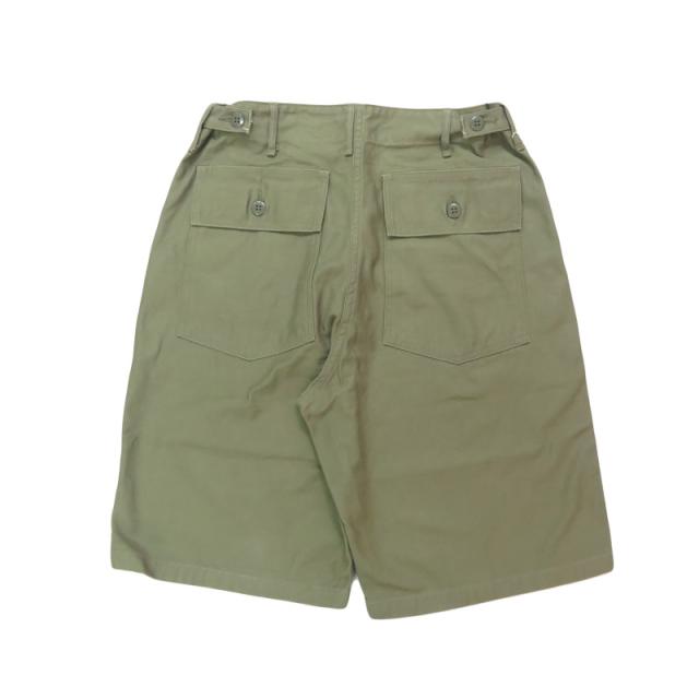 バズリクソンズ BUZZ RICKSON'S QM SHADE 107 TYPE 1 コットンサテン ショートパンツ OLIVE GREEN ショーツ BR51735_2