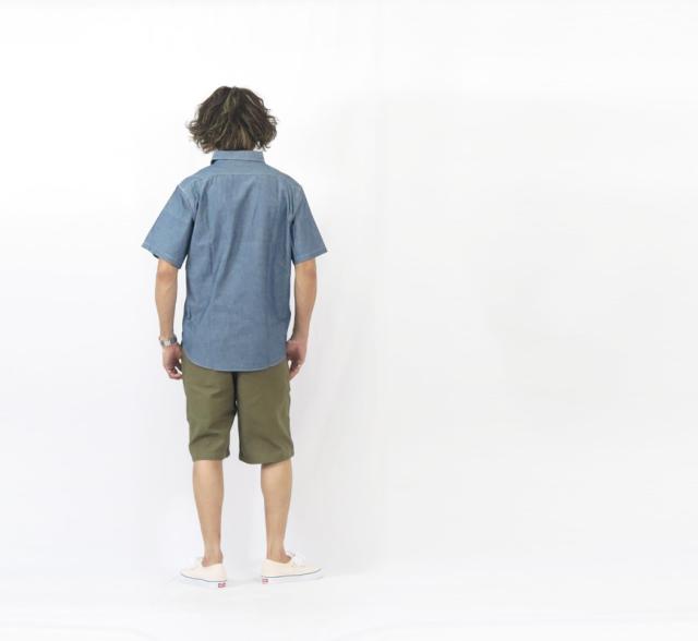 バズリクソンズ BUZZ RICKSON'S QM SHADE 107 TYPE 1 コットンサテン ショートパンツ OLIVE GREEN ショーツ BR51735_6