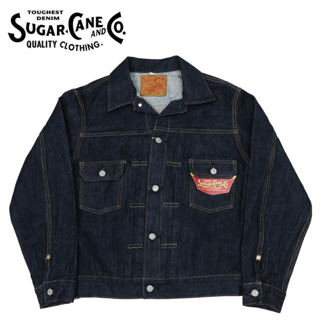 SUGAR CANE シュガーケーン Gジャン デニム ジャケット セカンド 2nd 14.25oz DENIM JACKET 1953 MODEL ワンウォッシュ スタンダード SC11953A