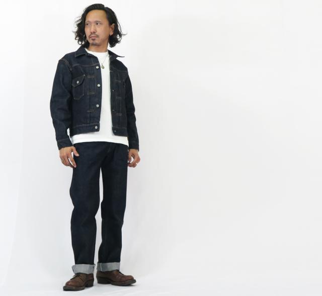 SUGAR CANE シュガーケーン Gジャン デニム ジャケット セカンド 2nd 14.25oz DENIM JACKET 1953 MODEL ワンウォッシュ スタンダード SC11953A