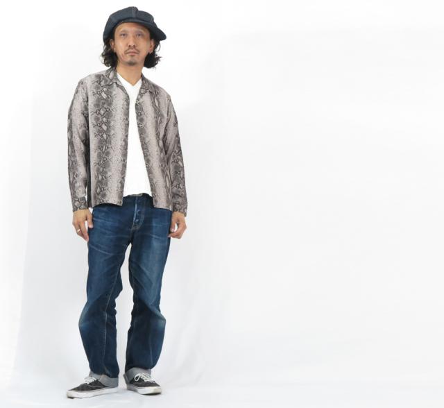 STAR OF HOLLYWOOD スターオブハリウッド 長袖 レーヨン オープン