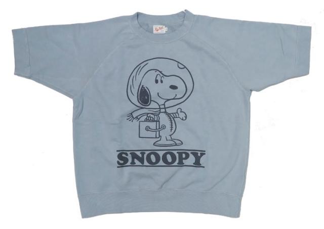 トイズマッコイTOYS McCOY ラグランスリーブ 半袖 スウェット SNOOPY