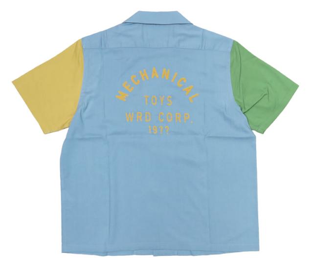 WEIRDO ウィアード 半袖 クレイジーパターンシャツ「MECHANICAL」GLAD HAND グラッドハンド WRD-24-SS-14の通販は
