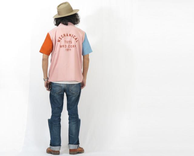 WEIRDO ウィアード 半袖 クレイジーパターンシャツ「MECHANICAL」GLAD HAND グラッドハンド WRD-24-SS-14の通販は