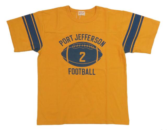 WHITES VILLE ホワイツビル ヘビー天竺 5分袖 フットボール Tシャツ