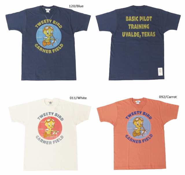 トイズマッコイ Toys Mccoy トウィーティー 半袖 Tシャツ Military Tee Tweety Bird Garner Field Tmc23 年春夏新作 の通販はau Pay マーケット アースマーケット