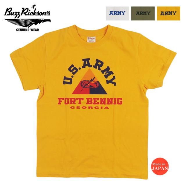 バズリクソンズ BUZZ RICKSON'S PX T 半袖 Tシャツ プリント  "U.S. ARMY FORT BENNING" BR79751【2026年春夏新作】