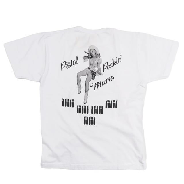 バズリクソンズ BUZZ RICKSON'S 半袖Tシャツ プリント S/S T-SHIRTS "PISTOL PACKIN' MAMA" BR79780【2026年春夏新作】_2