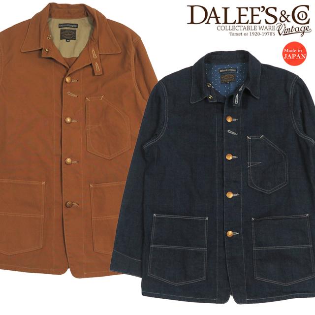 DALLES & CO ダリーズ＆コー 1941's 3ポケット カバーオール Lo.4 ワークジャケット デラックスウェア DELUXEWARE 【2026年春夏新作】 28,600円