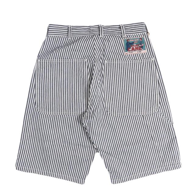 SUGAR CANE シュガーケーン FICTION ROMANCE 6oz.インディゴストライプダブルニーショーツ ショートパンツ ハーフパンツ SC52640 【2026年春夏新作】