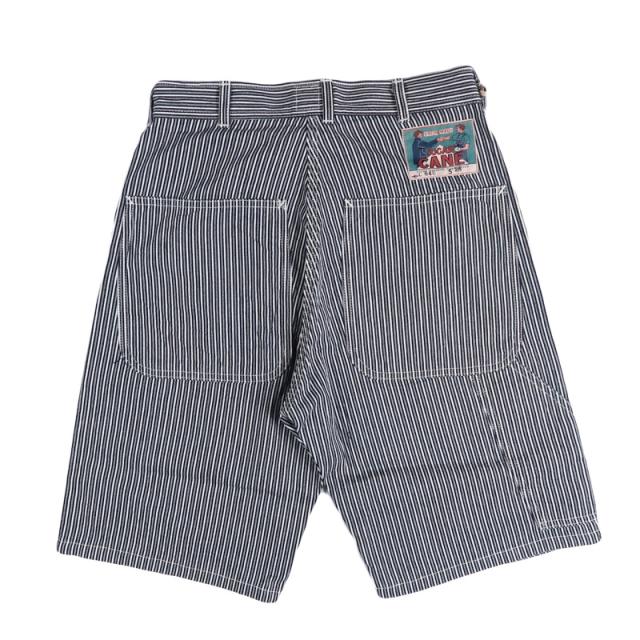 SUGAR CANE シュガーケーン FICTION ROMANCE 6oz.インディゴストライプダブルニーショーツ ショートパンツ ハーフパンツ SC52640 【2026年春夏新作】