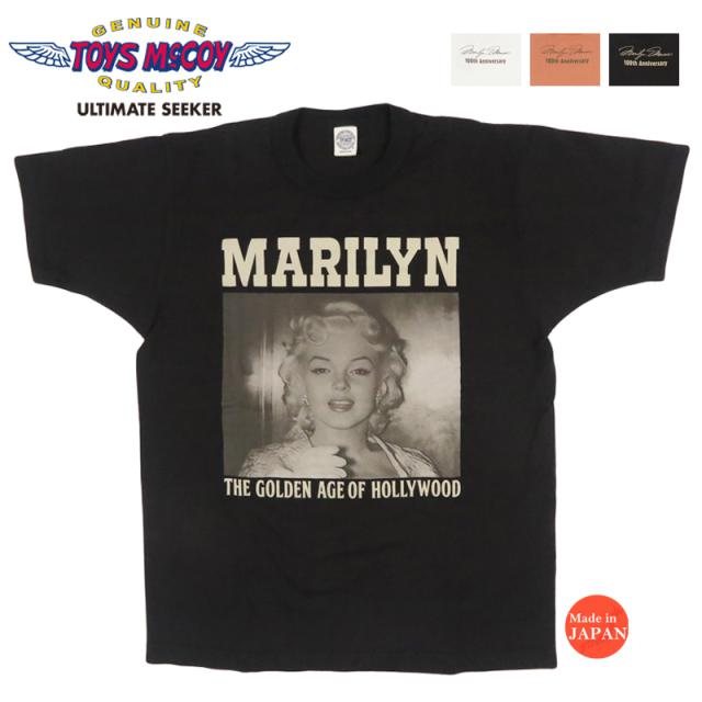 トイズマッコイ TOYSMcCOY 半袖 Tシャツ MARILYN MONROE TEE " THE GOLDEN AGE OF HOLLYWOOD " TMC2640【2026年春夏新作】