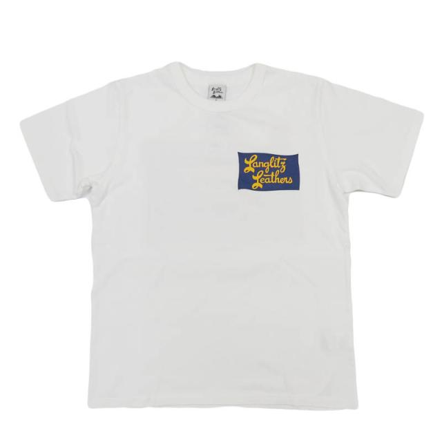 ラングリッツレザーズ Langlitz Leathers 半袖 Tシャツ ロゴプリント 日本製 LLC-003 LL313【2026年春夏新作】_1