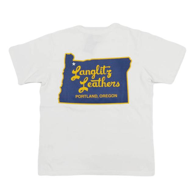 ラングリッツレザーズ Langlitz Leathers 半袖 Tシャツ ロゴプリント 日本製 LLC-003 LL313【2026年春夏新作】_2