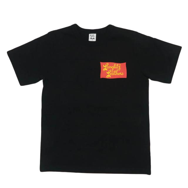ラングリッツレザーズ Langlitz Leathers 半袖 Tシャツ ロゴプリント 日本製 LLC-003 LL313【2026年春夏新作】_3