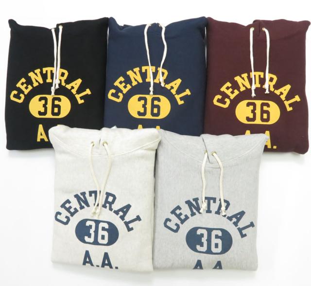 ウェアハウス WAREHOUSE プルオーバー スウェット フード パーカー リバーススタイル 吊り裏起毛 "CENTRAL" Lot.484_7