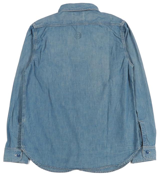 フルカウント FULLCOUNT 5oz シャンブレー 長袖 ワーク シャツ ユーズドウォッシュ Lot.4810HW-3 【2026年春夏新作】_2