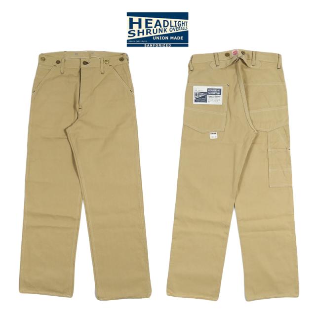 HEADLIGHT ヘッドライト 10oz ランダム ヘリンボーンツイル ワークダンガリーズ ワークパンツ SUGAR CANE シュガーケーン HD42656 【2026年春夏新作】