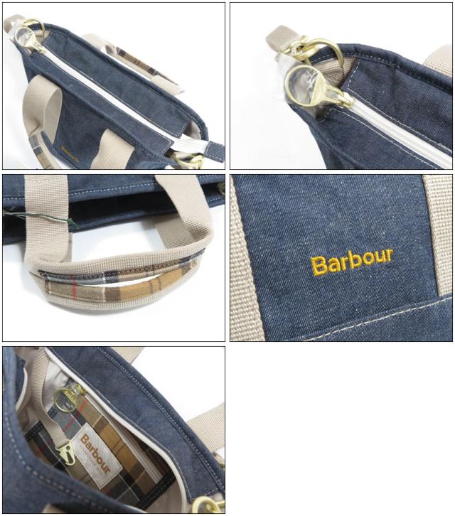 Barbour バブアー Mya ミニデニム トートバッグ MINI DENIM TOTE BAG バーブァー バブワー LBA0539 【2026年春夏新作】_4