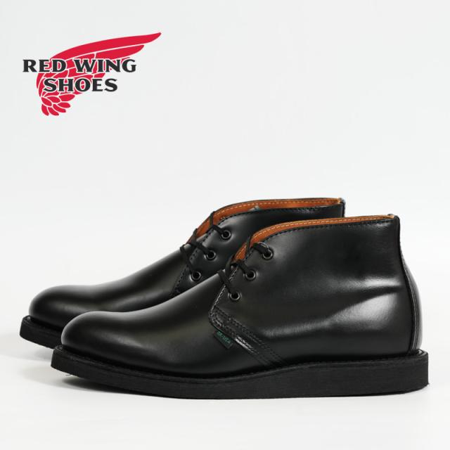 REDWING レッドウィング ポストマン チャッカ ブーツ POSTMAN CHUKKA BLACK Style No.9196 【2026年春夏新作】