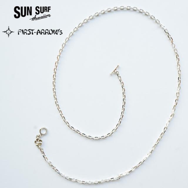 サンサーフ SUN SURF / ファーストアローズ FIRST-ARROW's シルバー950 CHAIN PLUMERIA チェーン 60cm SS02899【2026年春夏新作】