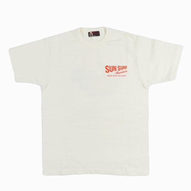 サンサーフ SUN SURF 半袖 スラブヤーンTシャツ  "EWA" SS79675【2026年春夏新作】_1