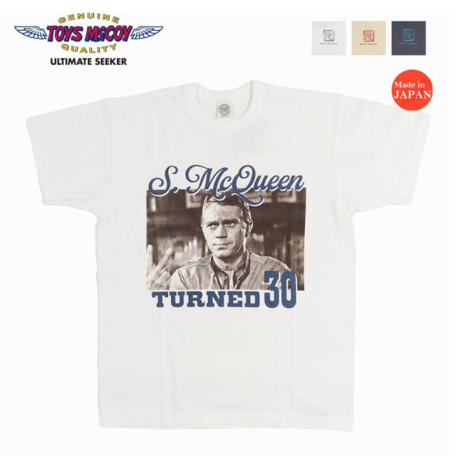 トイズマッコイTOYSMcCOY 半袖 Tシャツ STEVE McQUEEN TEE " TURNED 30 " TMC2604【2026年春夏新作】