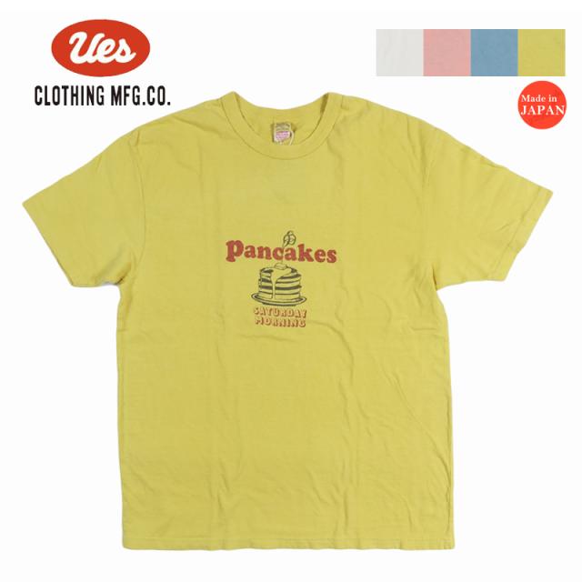 UES ウエス 半袖 Tシャツ  "パンケーキ" 652606【2026年春夏新作】