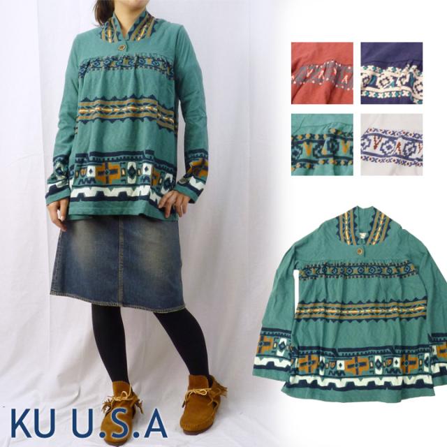 KU 空 ネイティブチュニック