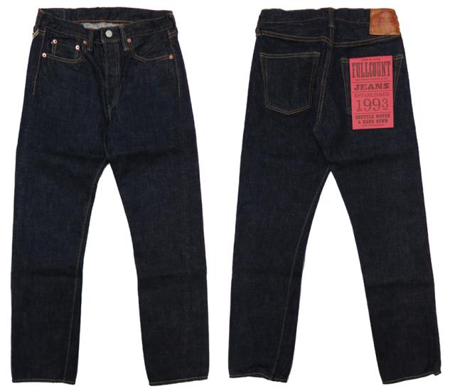 フルカウント FULLCOUNT 1108 NEW STRAIGHT ジーンズ ストレート 13.7oz ジンバブエコットン デニム