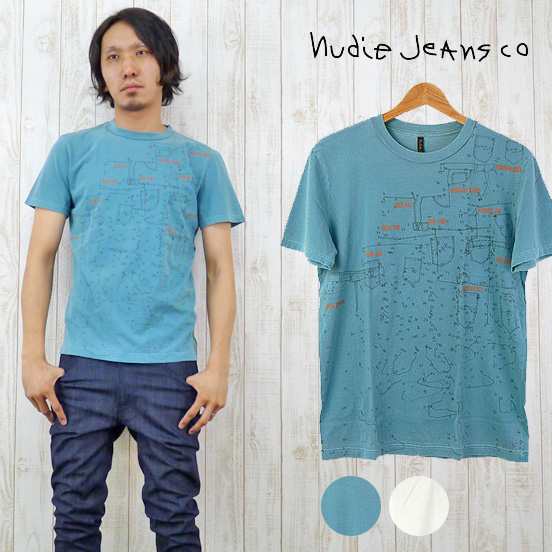 ヌーディージーンズ NUDIE JEANS 半袖Ｔシャツ ELLINGシリーズ FITSの通販は