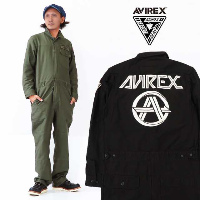 新品入荷 ストレッチ AVIREX ツイル つなぎ オールインワン - オーバーオール