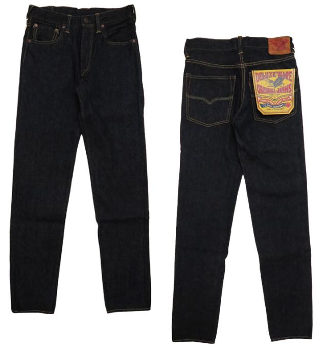 ウェア DELUXEWARE タイトストレート ジーンズ 14.3oz ディープインディゴ  dx075a