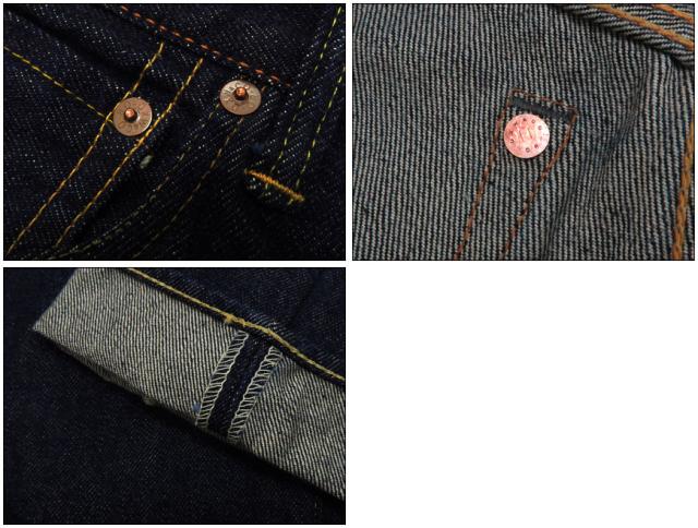 ウェア DELUXEWARE タイトストレート ジーンズ 14.3oz ディープインディゴ  dx075a