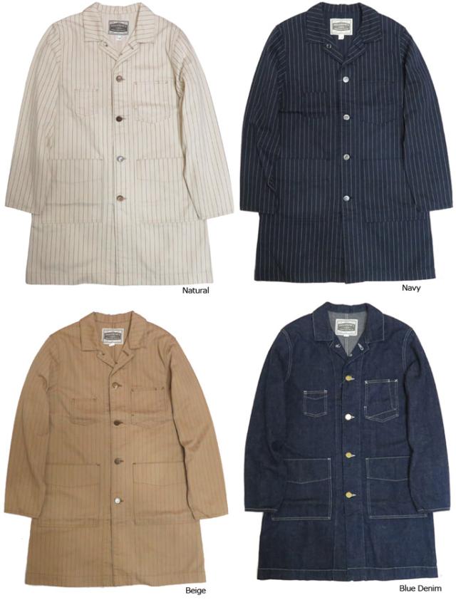 フェローズ Pherrow's デニム ヘリンボーン レイルマンコート 17s-prcc1